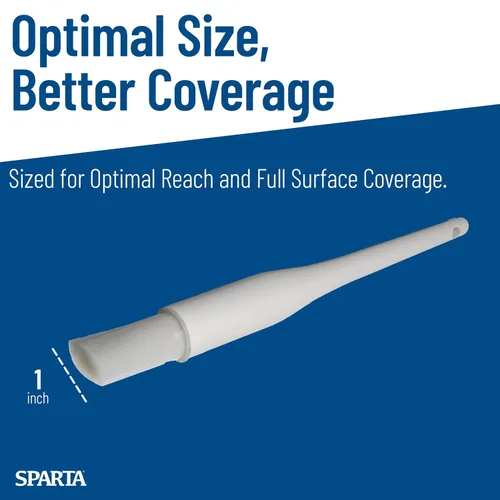 Vista 4 de Pincel de silicona/Pincel para repostería Carlisle Galaxy., Blanco, 12