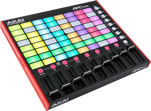 Vista 8 de Akai Professional APC Mini MK2 - Controlador USB MIDI Pad para lanzamiento de clips con Ableton Live Lite, 64 almohadillas RGB, modo de tambor