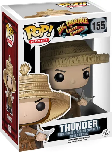 Vista 4 de Thunder: Fun ko P o p ! Movies - Figura de vinilo con 1 protector gráfico compatible con 'ToysDiva' (155-04808 - B)