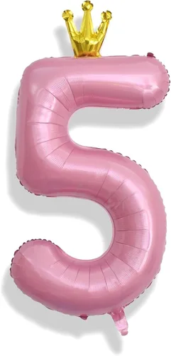 Vista 18 de Globos de Sirena Número 0 de 40 Pulgadas, Juego de Globos de Números Grandes Morado Verde Azulado Arcoíris 0-9, Globos de Números de Papel