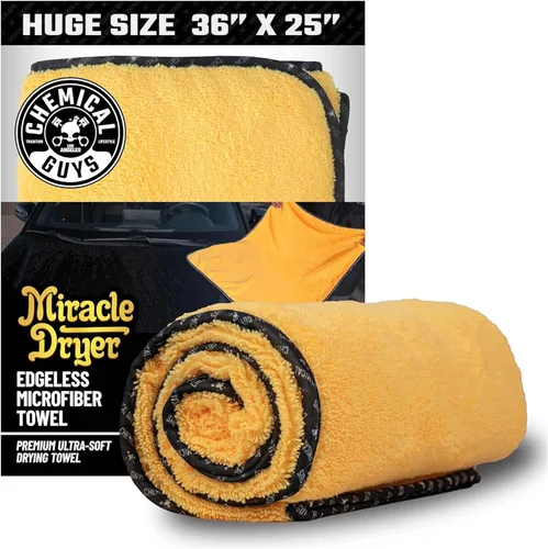Chemical Guys ‎MIC721 Miracle Dryer - Toalla de secado de microfibra, (ideal para automóviles, camiones, SUV, caravanas, motocicletas y más),