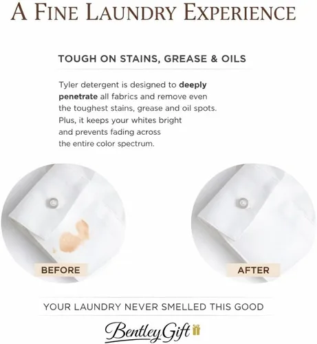 Vista 5 de TYLER CANDLE COMPANY - Detergente para lavar la ropa Glamorous, Diva 16 onzas líquidas/con sobre Glamorous de una sola bolsa