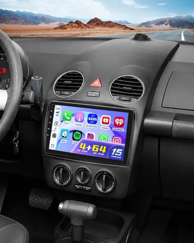 [DSP y EQ] 4+64G Android 15 Radio de coche para VW Volkswagen Beetle 2004
