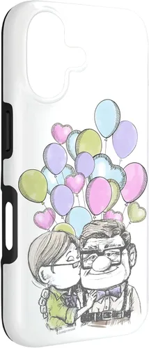 Vista 3 de Disney Pixar Up Carl & Ellie Sketch - Carcasa para iPhone 17