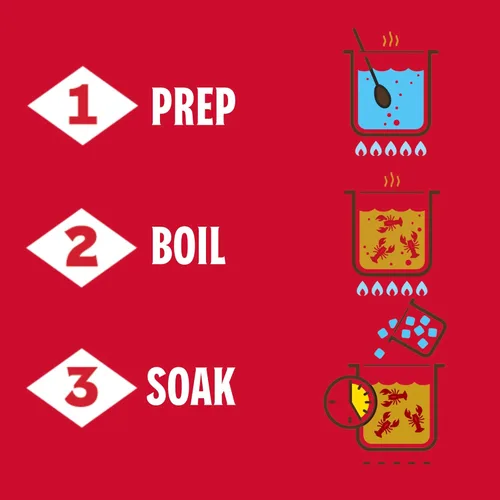 Vista 4 de Louisiana Fish Fry, Cajun Fire Boil, 14 oz (paquete de 1)