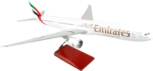 Vista 2 de Daron Emirates 777-300 ER SkyMarks Modelo de avión