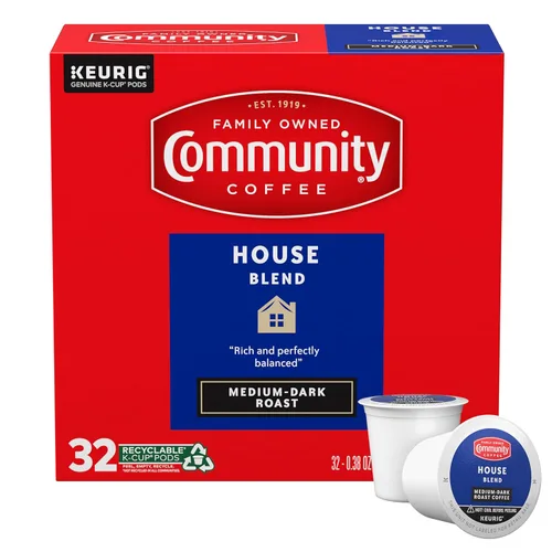 Vista 94 de Community Coffee 100% Colombia - Cápsulas de café de tostado medio oscuro, 12 unidades, compatibles con cafeteras Keurig 2.0 K-Cup, caja de 12