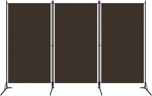 Vista 108 de vidaXL Divisor de habitación de 5 paneles en color blanco, ideal para dormitorio, sala de estar, apartamento de estudio, hecho de material de tela