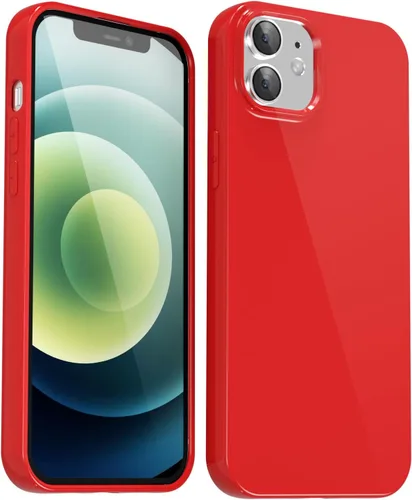 Vista 842 de Svanove para iPhone 7 Plus/ 8 Plus, funda de silicona, de goma suave brillante y gel de jey lindo, funda protectora de plástico simple y lisa