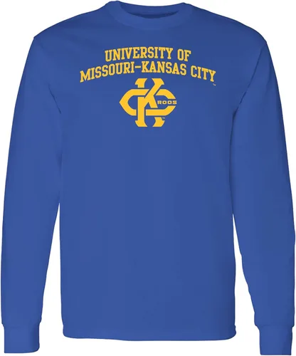 Vista 115 de NCAA oficial de College – University Team Color Arco Logo Manga Larga