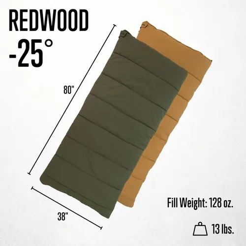 Vista 2 de ALPS OutdoorZ Sacos de dormir Redwood -25
