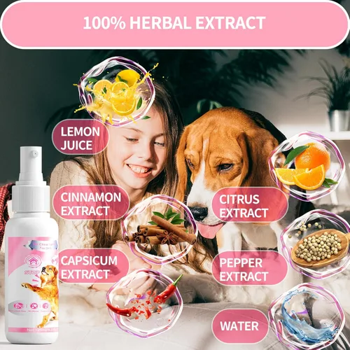 Vista 7 de Spray de manzana amarga para perros, eficaz y seguro, antimasticar, 4.1 fl oz, espray natural sin masticar para perros, sin alcohol y sin crueldad