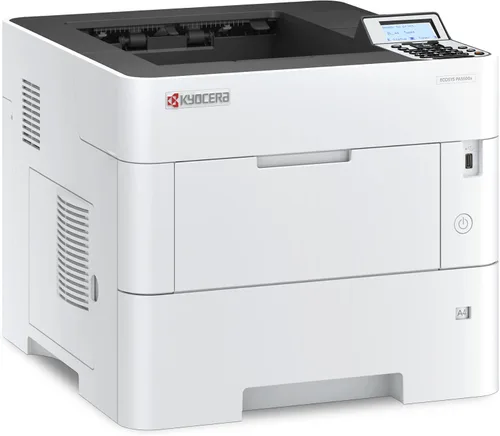 Vista 10 de KYOCERA ECOSYS PA4500x Impresora láser monocromo, 47 ppm, 600 x 600 dpi y hasta 1200 dpi fino, bandeja de 600 hojas, MPT de 100 hojas, Duplex, LCD