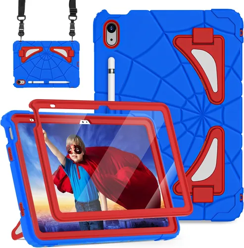 Vista 13 de Nitupai - Funda para iPad de 9.ª generación/iPad de 8.ª y 7.ª generación, funda protectora resistente a los golpes de 10.2 pulgadas 2021/2020/2019