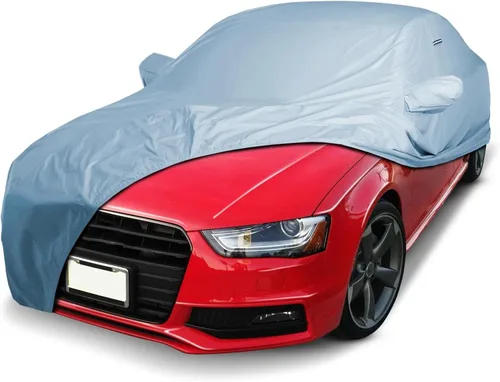 Vista 67 de iCarCover Funda de automóvil personalizada para Audi 100 y 200 (1989-1994), impermeable, para todo tipo de clima, lluvia, nieve, UV, protector solar