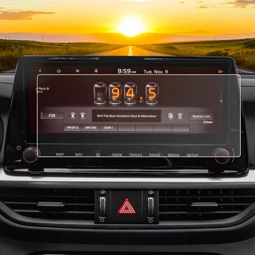 Vista 19 de YEE PIN Protector de pantalla de vidrio templado HD de 8 pulgadas para Kia Forte 2019, 2020, 2021, 2022, protector de pantalla de 8 pulgadas