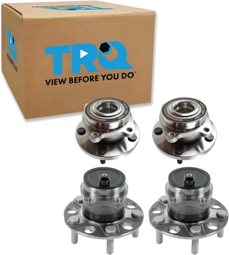 Vista 115 de Conjunto de rodamiento de rueda y buje TRQ para parte trasera izquierda y derecha, 2 piezas, compatible con Ford Expedition 2007-2010 y Lincoln