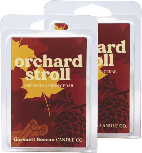 Vista 9 de Fireside - Cera de bourbon para derretir Paquete de 2 Fogata, Bourbon, Azafrán altamente perfumada Cera de otoño para el hogar y la oficina