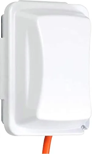 Vista 9 de TayMac MM710C, 4 3/4 pulgadas de profundidad, acabado transparente, 1 gang