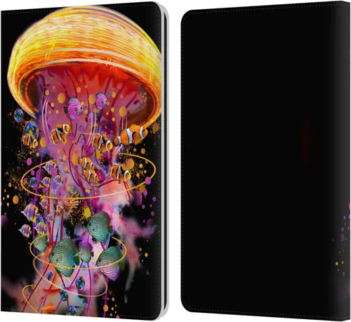 Vista 12 de Head Case Designs Funda de piel con licencia oficial de Dave Loblaw Aquarium Underwater compatible con Kindle Paperwhite 1/2/3