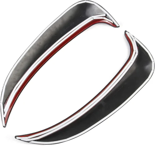 Vista 3 de crosselec Alerones de puerta delantera y lateral de fibra de carbono para Dodge Charger 2015 2016 2017 2018 2019 2020 2021