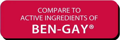 Vista 2 de Globe Ultra Strength Crema muscular sin grasa (paquete de 3) (3 onzas). Comparar con los ingredientes activos de Bengay sin grasa, 10% mentol y 15%
