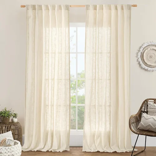 52"W x 95"L (Pack of 2) · Beige