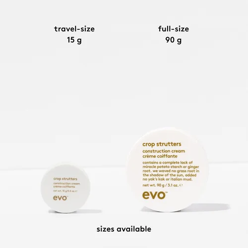 Vista 5 de EVO Crop Strutters - Crema para todo tipo de cabello - Definición, textura y pasta de sujeción media, 3.17 onzas