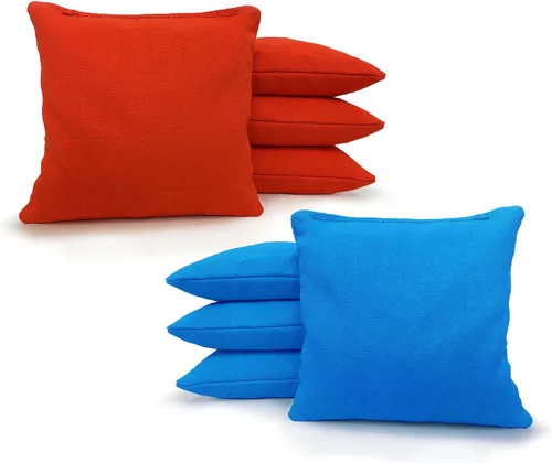 Vista 27 de Tailgating Pros Bolsas de cornhole reglamentarias – Juego de 8 – Relleno de maíz y hecho a mano, más de 25 opciones