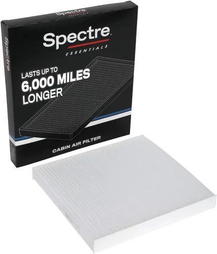 Vista 8 de Filtro de aire de cabina Spectre Essentials de K&N: Premium, vida útil un 50 por ciento más larga: Compatible con selectos 2015-2020 FORD/LINCOLN