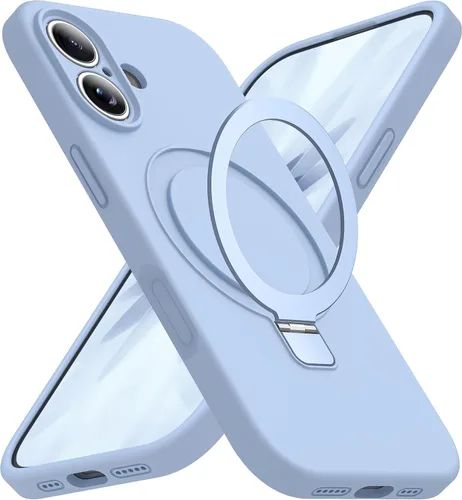 Vista 14 de Funda diseñada para iPhone 11 con soporte magnético invisible Compatible con Mag-Safe, a prueba de caídas de grado militar, a prueba de golpes