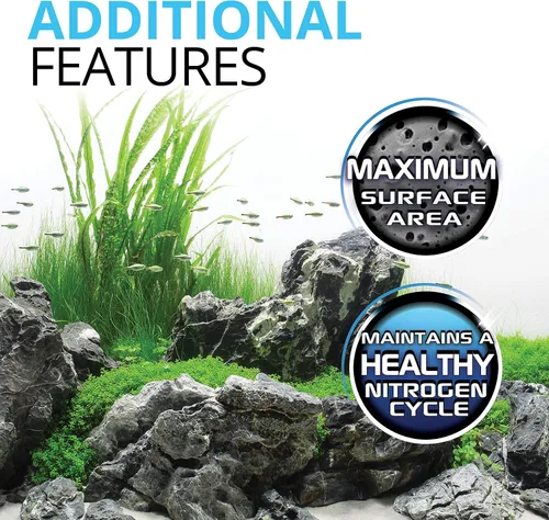 Vista 4 de Fluval BioMax Material Biológico Eliminar, 500 g - Medios de Filtro Biológico para Acuarios