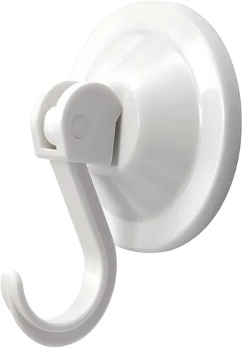 Vista 11 de Perchas de corona para puerta o ventana de cristal, paquete de 2 ganchos fuertes con ventosa, oro antiguo