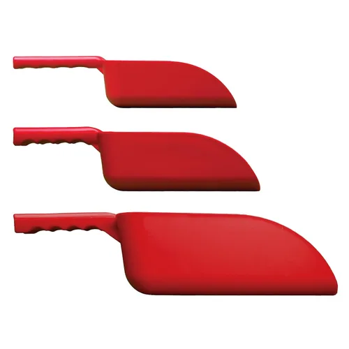 Vista 3 de Remco - A Vikan Company - Cuchara de mano de plástico codificada por colores, sin BPA, apta para alimentos, utensilios de grado comercial