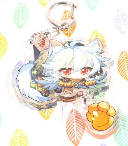 Vista 2 de HMPAIMON Genshin Impact - Llavero con colgante