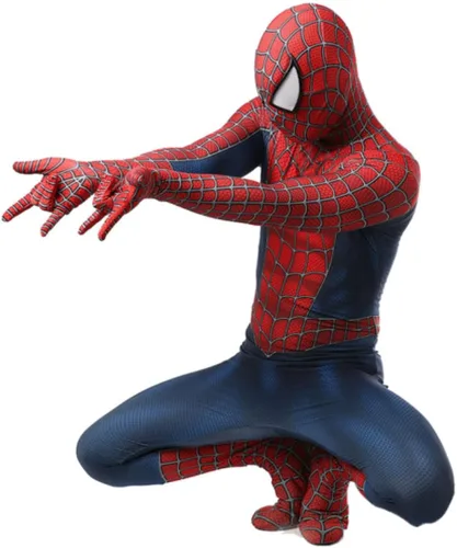 Vista 2 de Disfraz Zentai de superhéroe de elastano, para cosplay, 3D, para Halloween, para adultosniños, estilo 3D