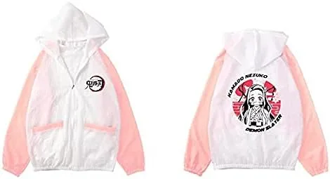 Agatsuma Zenitsu - Sudadera protectora para hombre y mujer Kimetsu no Yaiba Kamado Tanjirou con protección solar