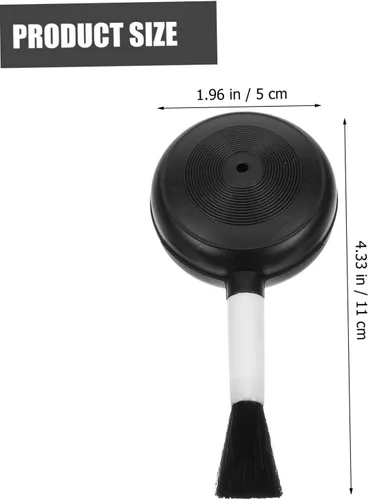 Vista 8 de 2 unids cámara limpieza aire polvo soplador y cámara limpieza pluma cepillo para cámara digital lentes teclados