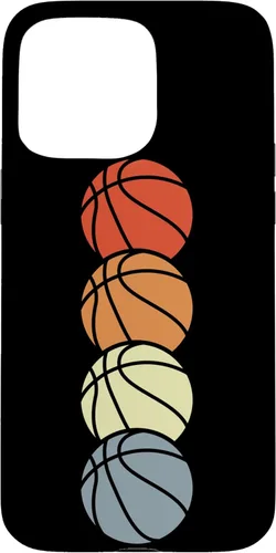 Vista 31 de Vintage Basketball Balls Case for iPhone 17