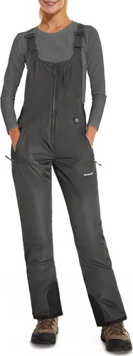 Baberos de nieve para mujer, impermeables, resistentes al viento, aislados, pantalones de snowboard para invierno