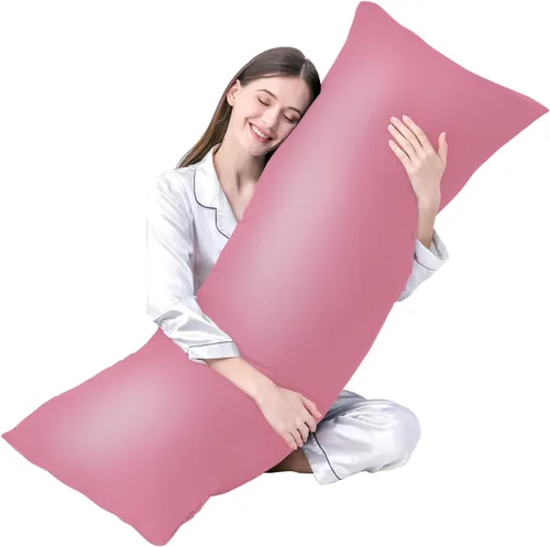 Vista 8 de DOWNCOOL Relleno de almohada de cuerpo completo de lujo con cubierta de fibra - Almohada de cuerpo ultra suave para dormir - Relleno de almohada