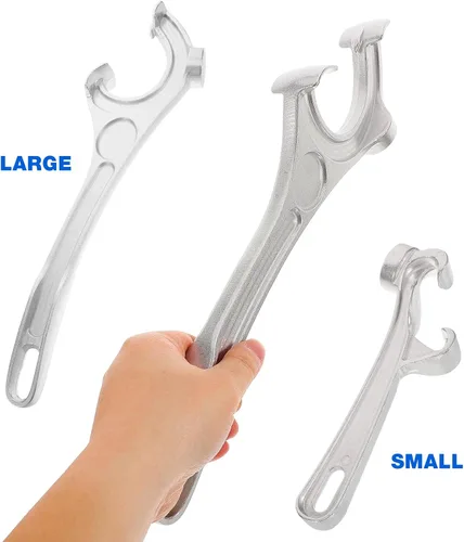 Vista 8 de Friendship Herramienta de abridor de cubos de 5 galones y 14 pulgadas, abridor de tapa de cubo de aluminio, herramienta de extracción de abridor