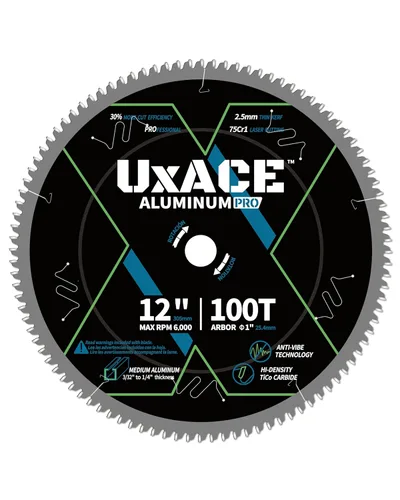 Vista 14 de Hoja de sierra circular de 5-3/8 pulgadas, 30 dientes, eje de 20 mm, para metal ferroso, hoja de corte de acero, punta de carburo, corte delgado