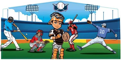 Vista 15 de TentandTable Panel de arte modular para casas de rebote, toboganes o combos Feliz Navidad Se adapta a la mayoría de inflables comerciales de 13