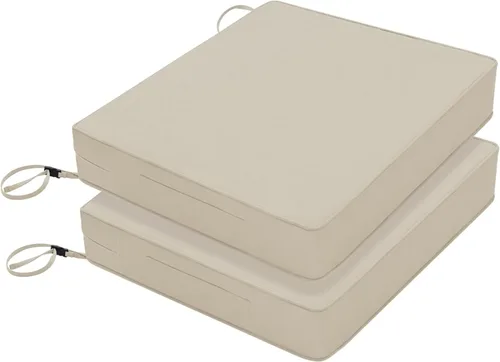 Vista 27 de Favoyard Cojines para sillas de patio de 18 x 18 x 3 pulgadas, impermeables, para muebles de patio, para muebles de patio, color resistente a los 3