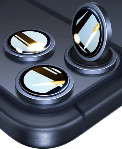 Vista 26 de UltraGlass UNBREAK TOP 9H+ Vidrio para Protector de Lente de Cámara iPhone 17 [NO.1 Grado Militar Irrompible] Protector de Cámara 17 Cubierta