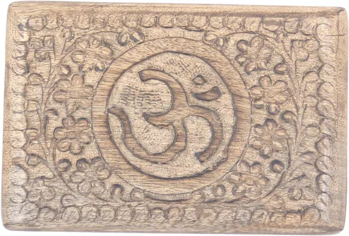 Vista 4 de KayJayStyles - Caja de almacenamiento de madera para la joyería, tallada a mano