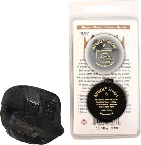Aves Apoxie Sculpt - Compuesto de modelado 2 partes (A y B) – 1/10 libra, escultura epoxi para esculpir, modelado, relleno, reparación, fácil de
