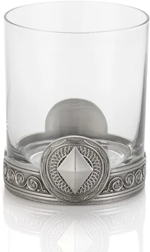 Vista 8 de Royal Selangor Ace Collection - Vaso de whisky de 10 onzas con diseño de peltre Spades, lujoso, coñac, bourbon, whisky