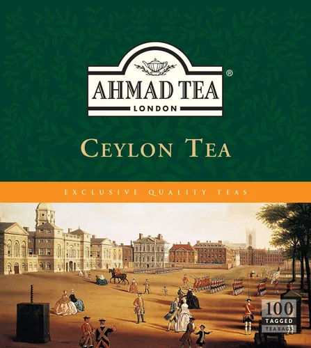 Vista 35 de Ahmad Tea Té negro, hoja suelta de Ceilán, 16.01 oz, sin cafeína y sin azúcar (paquete de 1)